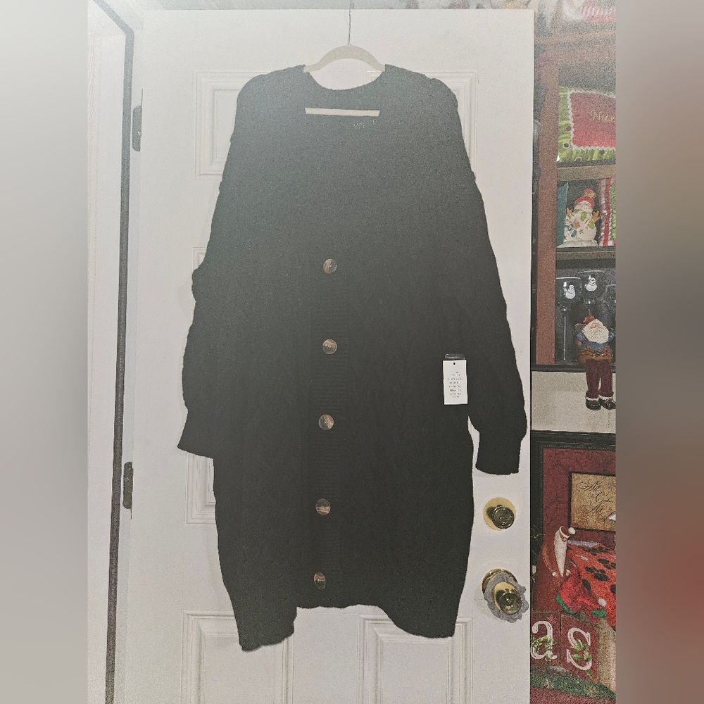 Black Sweater Dress 22/24